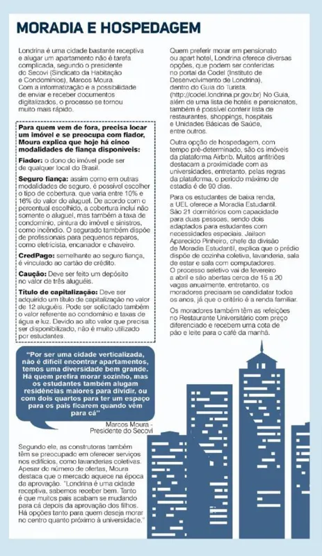 Imagem ilustrativa da imagem Vestibular 2019 - O que Londrina oferece para quem passa no vestibular