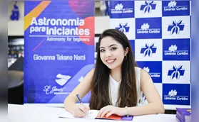Jovem londrinense lança livro sobre astronomia