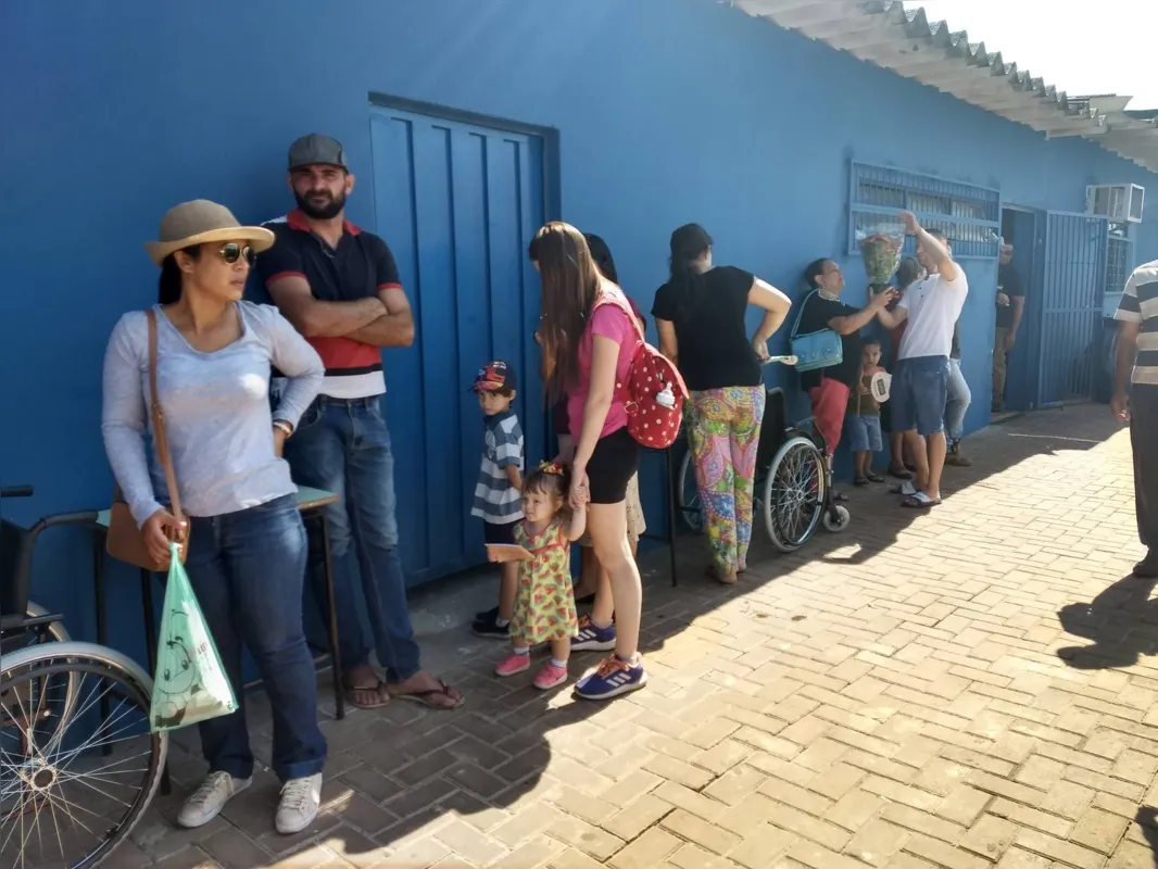 Fila no cemitério Jardim da Saudade durava de 15 a 20 minutos