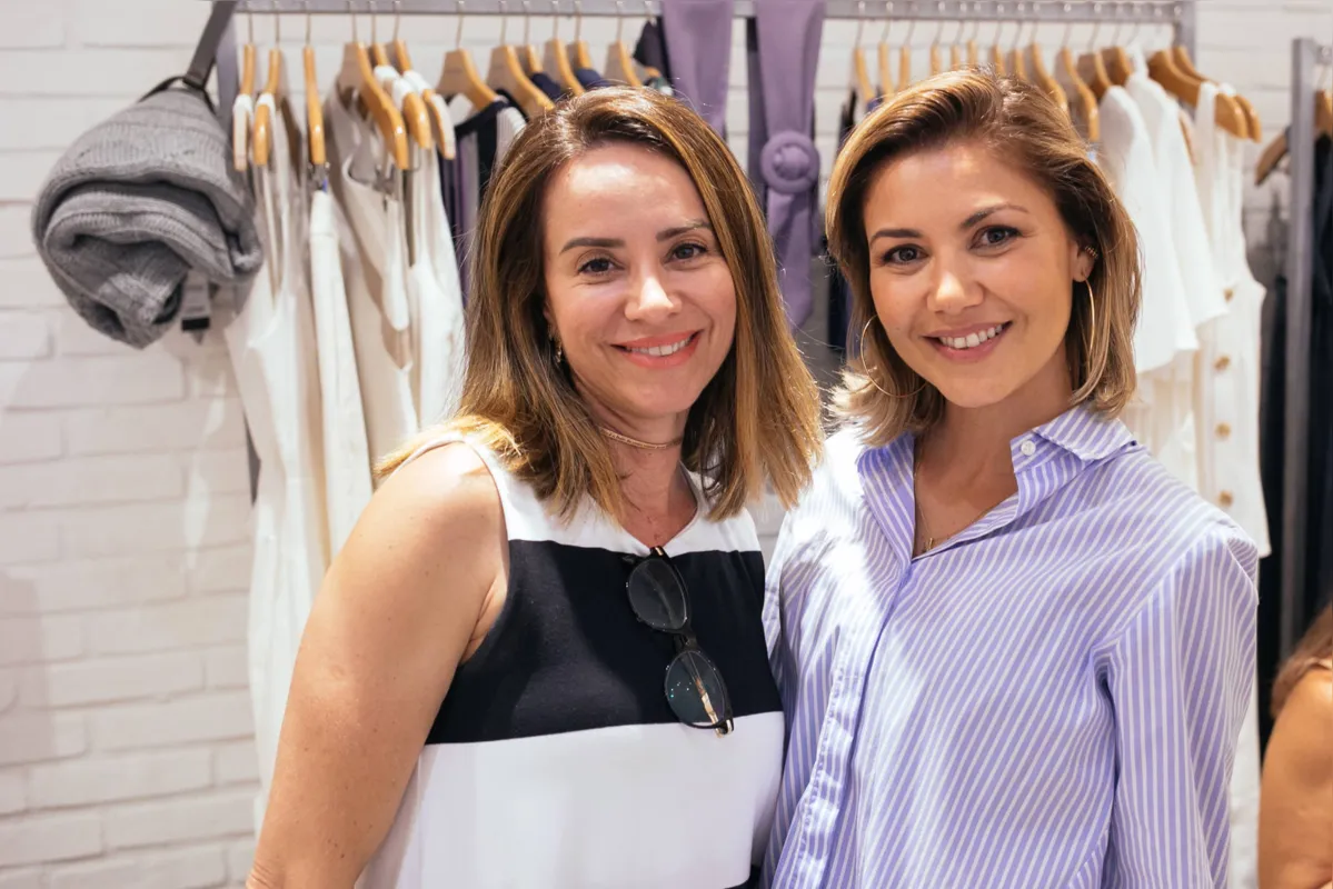 Andréia Lopes e Andrea Zimath