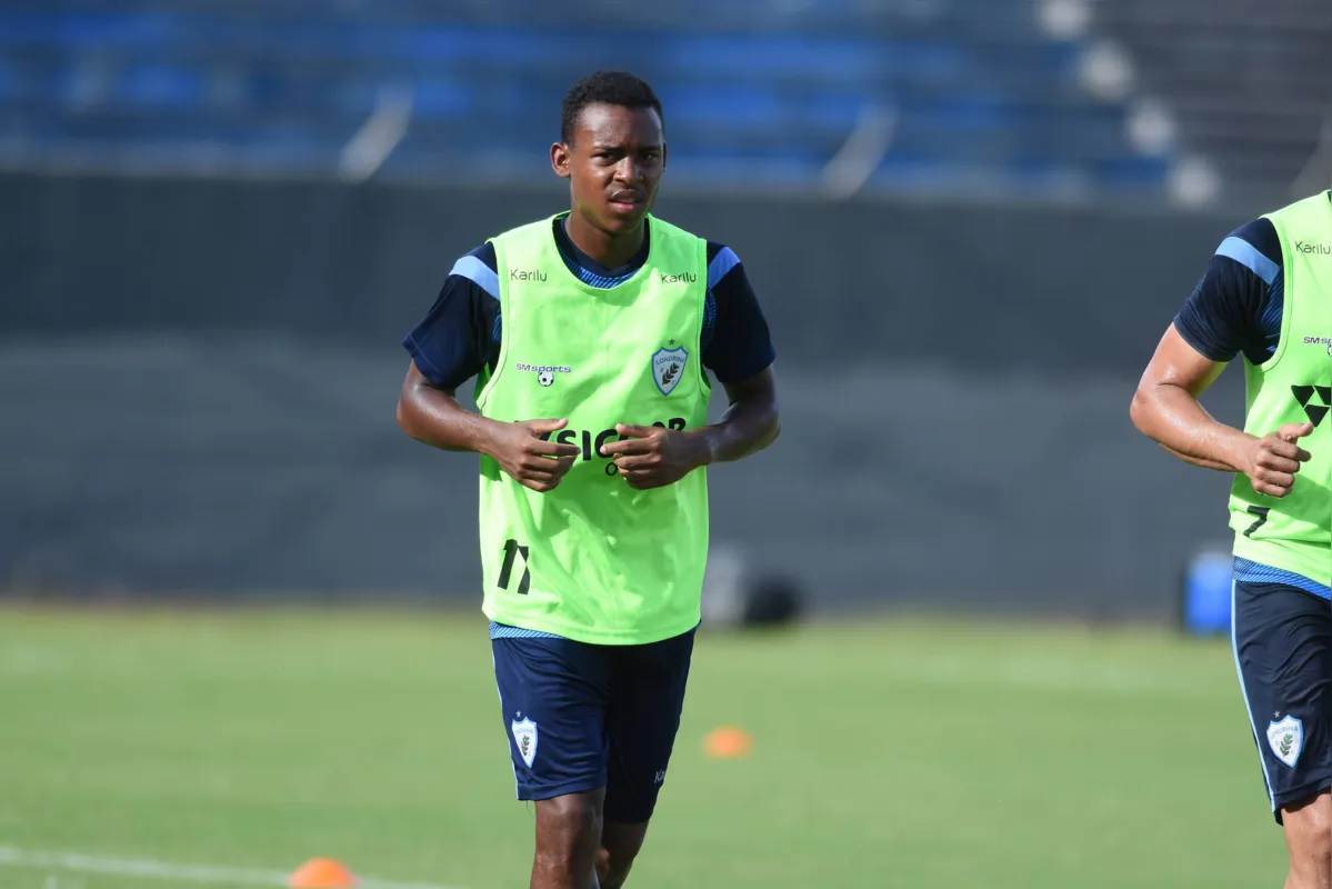 O atacante Igor Paixão, um dos reforços apresentados nesta semana, deve jogar apenas na segunda metade do jogo-treino em Ponta Grossa