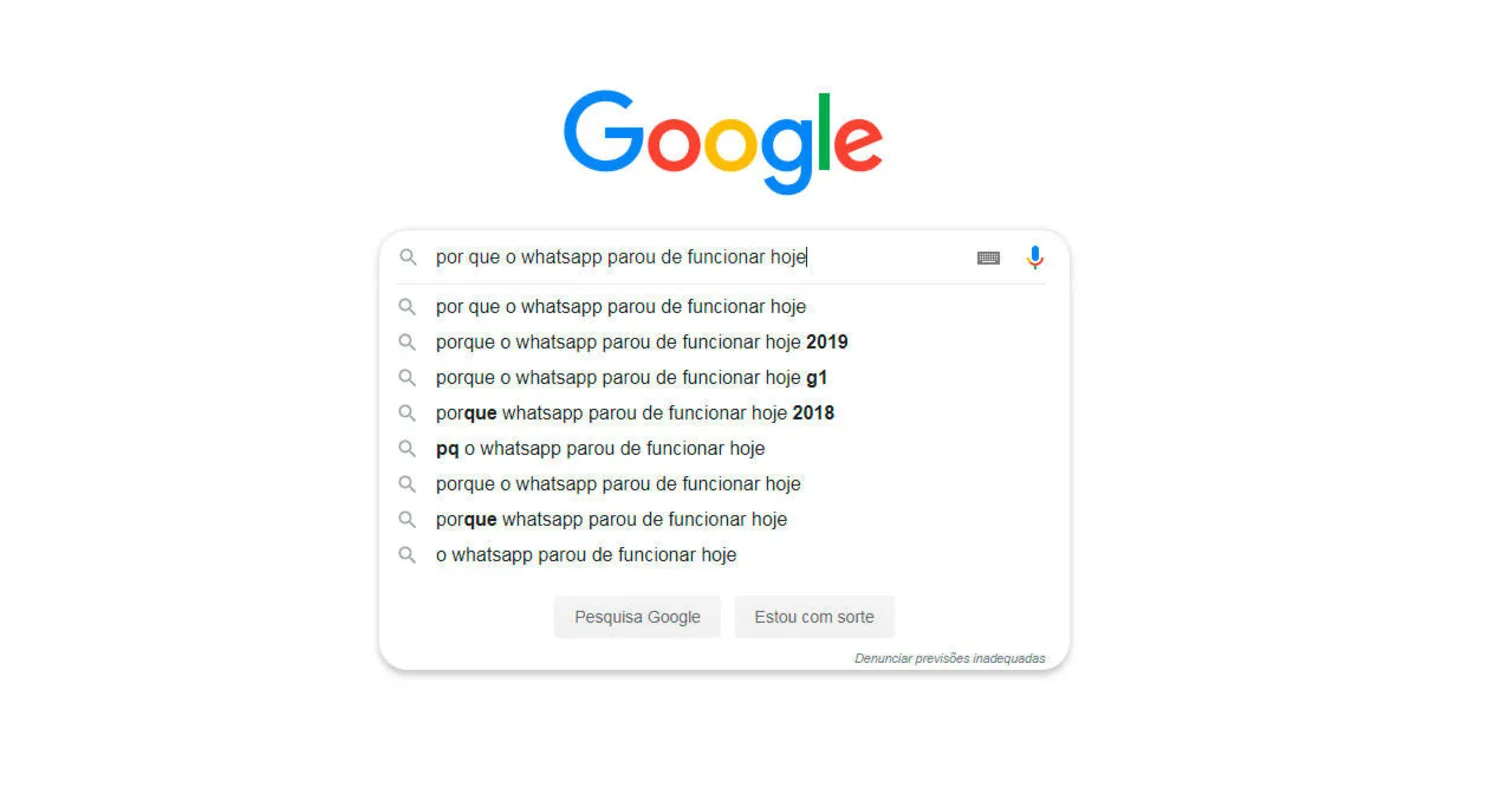Imagem ilustrativa da imagem As pesquisas mais populares no Brasil em 2019