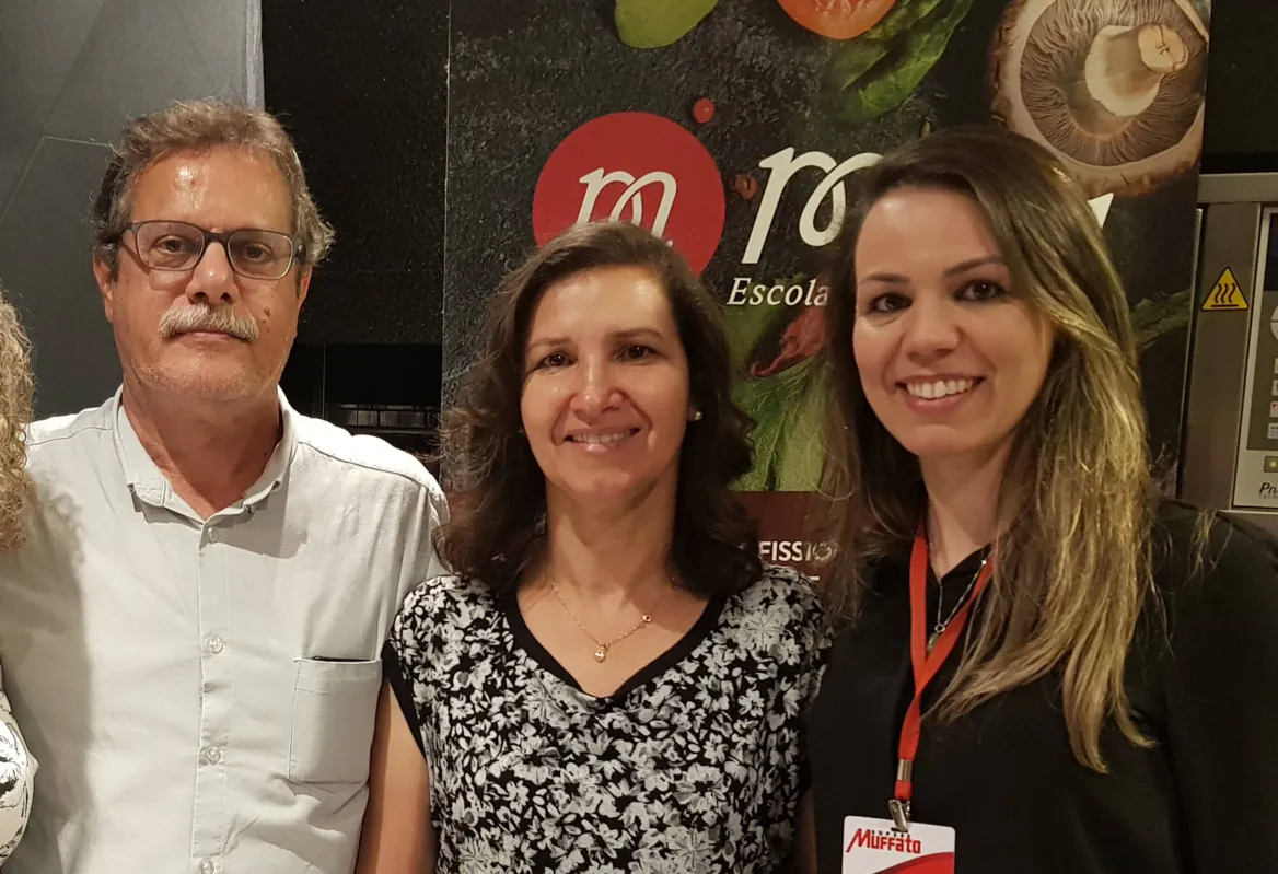 Carlos Augusto Pardo Calvo, Ana Maria Meneghin e Gabriela Bento (Muffato) 