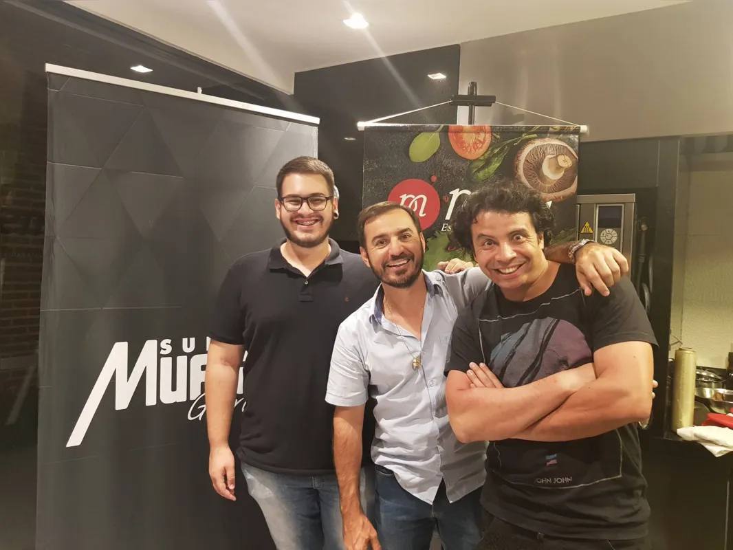 Matheus Cenali, João Nilo Rodrigues e Ivo Cardoso 