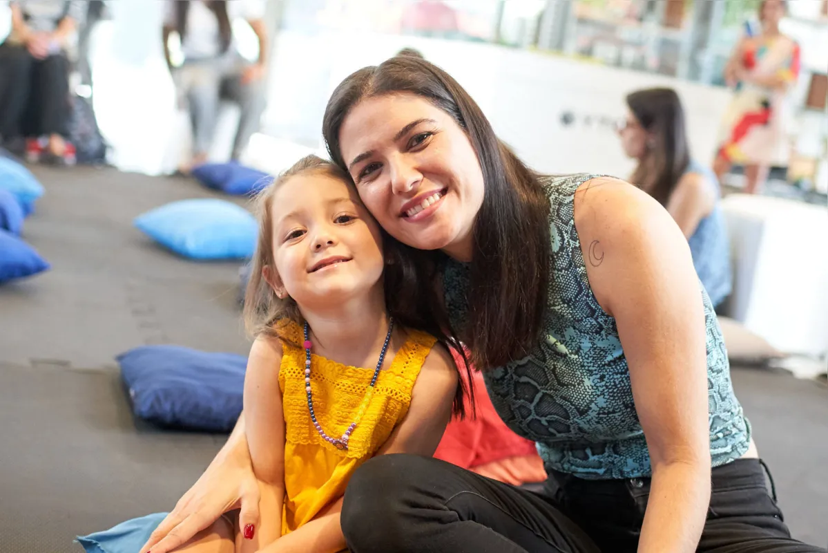 Françoise Zanoni e a filha Luana