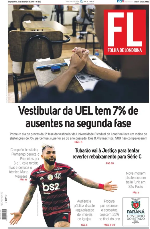 Imagem ilustrativa da imagem Capa 02/12/2019