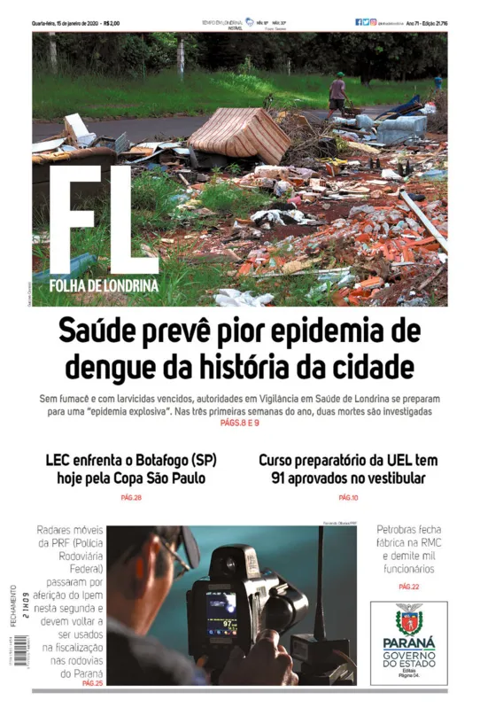 Imagem ilustrativa da imagem Capa 15/01/2020