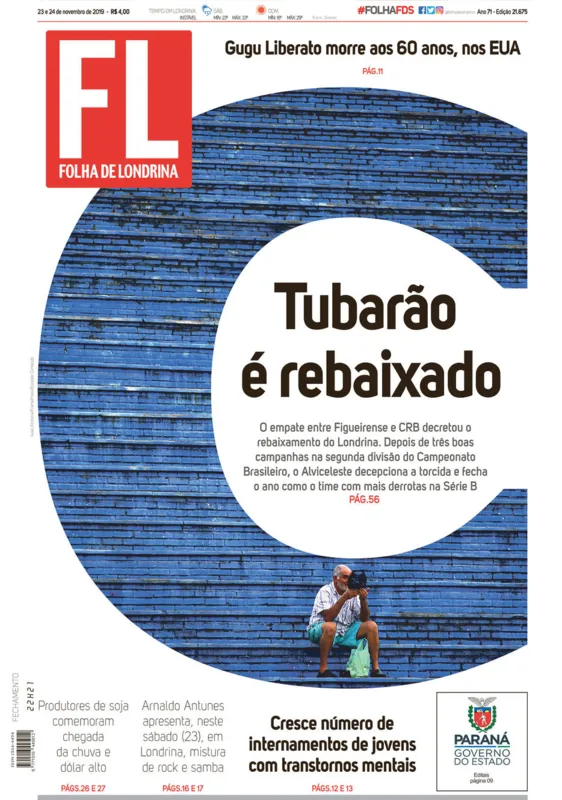 Imagem ilustrativa da imagem Capa 23/11/2019