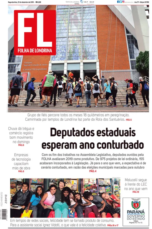 Imagem ilustrativa da imagem Capa 23/12/2019