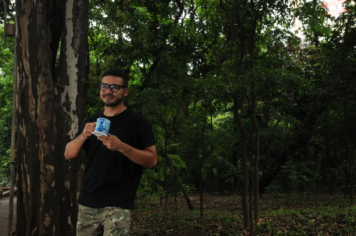 Jonatas Itiyama: “O chá verde é essencial após uma refeição ou após o fim de semana em que como alimentos mais pesados” 