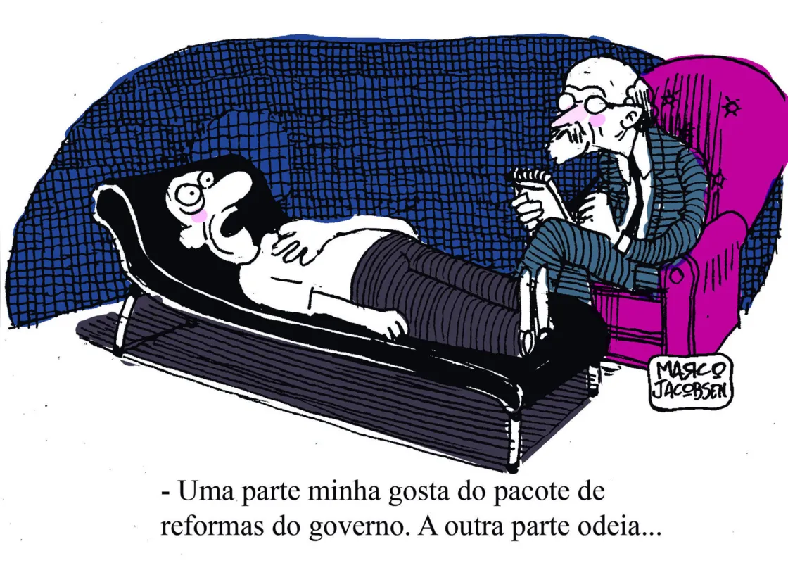 Imagem ilustrativa da imagem Charge 06/11/2019