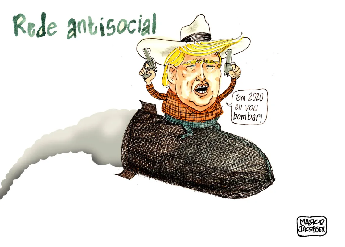 Imagem ilustrativa da imagem Charge 07/01/2020
