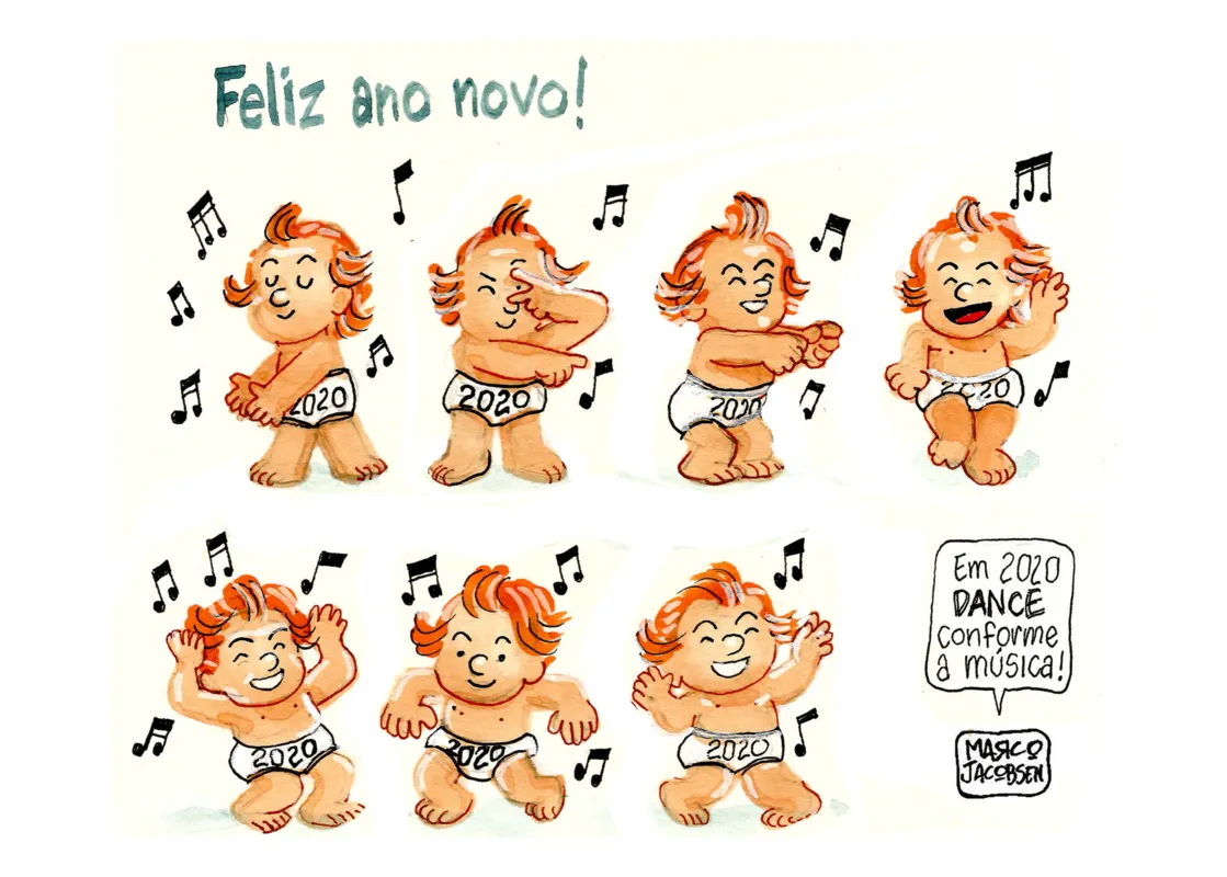 Imagem ilustrativa da imagem Charge 31/12/2019