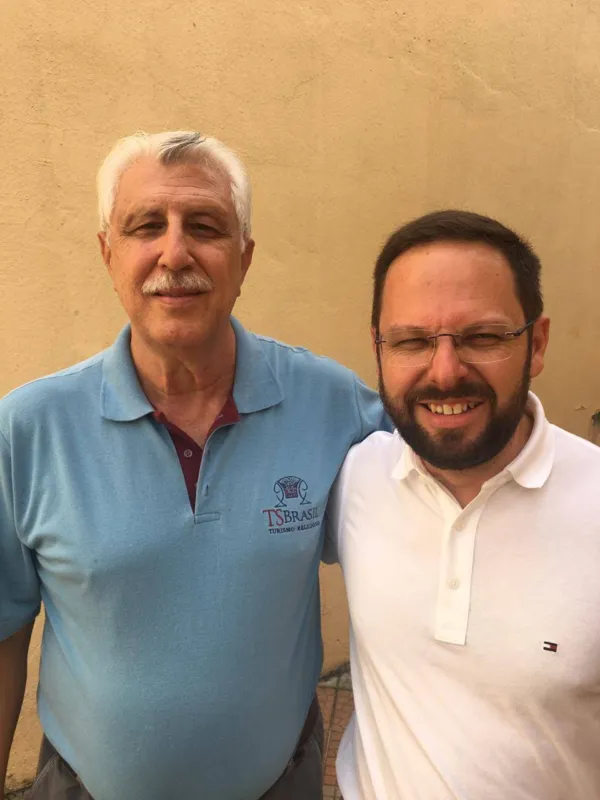 Imagem ilustrativa da imagem Com o presidente mundial da Scania