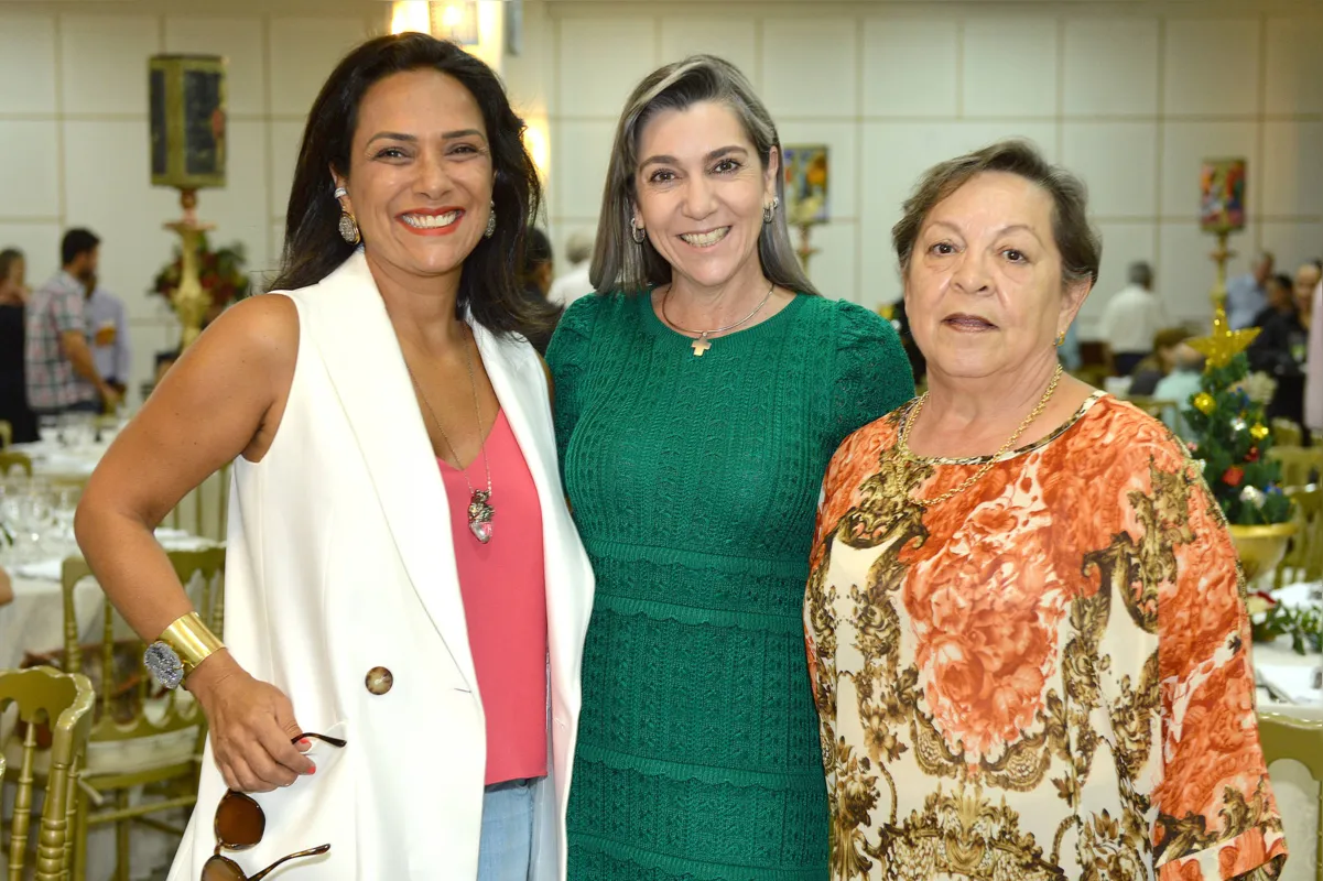 Flávia Gimenez, Márcia Nolasco e Mercedes Sgarioni