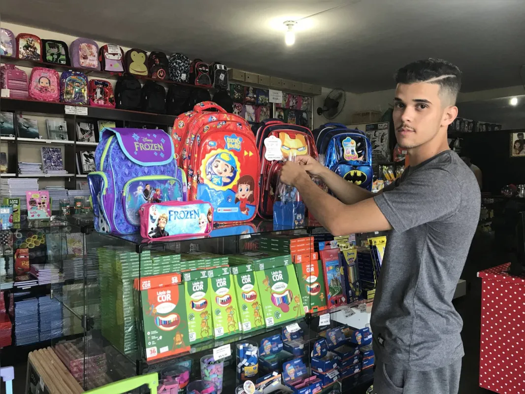  Jhonnathan Andrey, comerciante do Interlagos:  muita preparação
