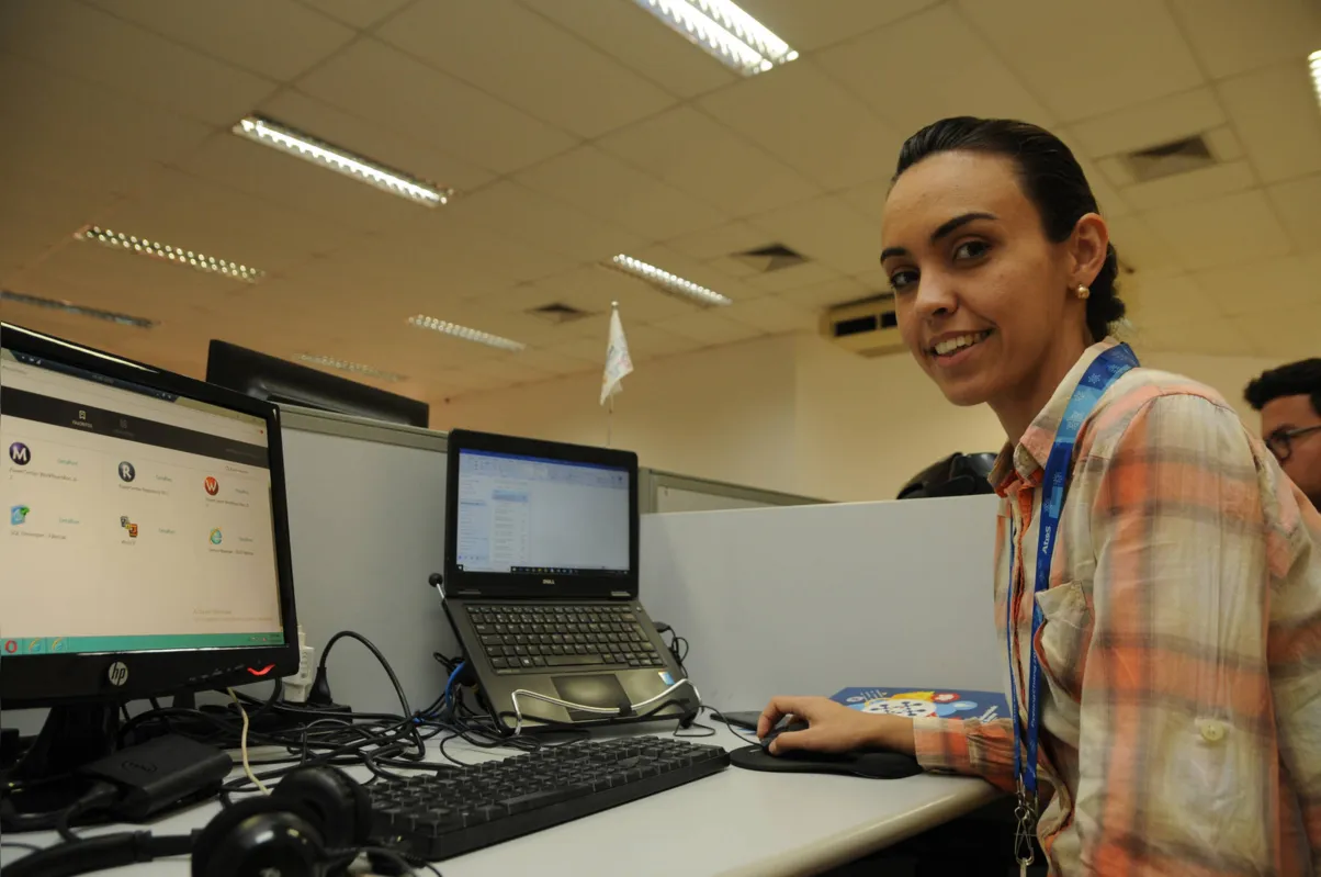Laura Cristina Espírito Santo, de Londrina:  "Através do curso, consegui conhecimento para poder trabalhar com Java"