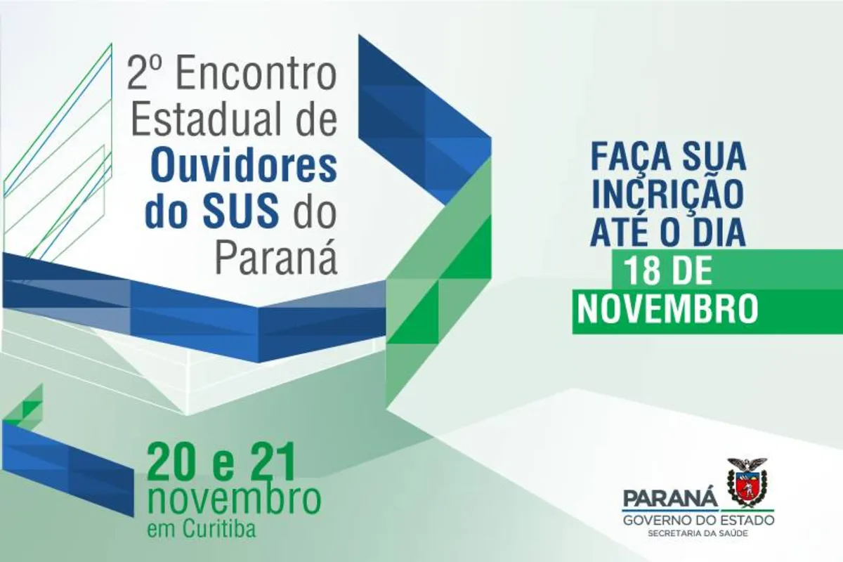 Imagem ilustrativa da imagem Estão abertas as inscrições para o 2º Encontro de Ouvidores do SUS