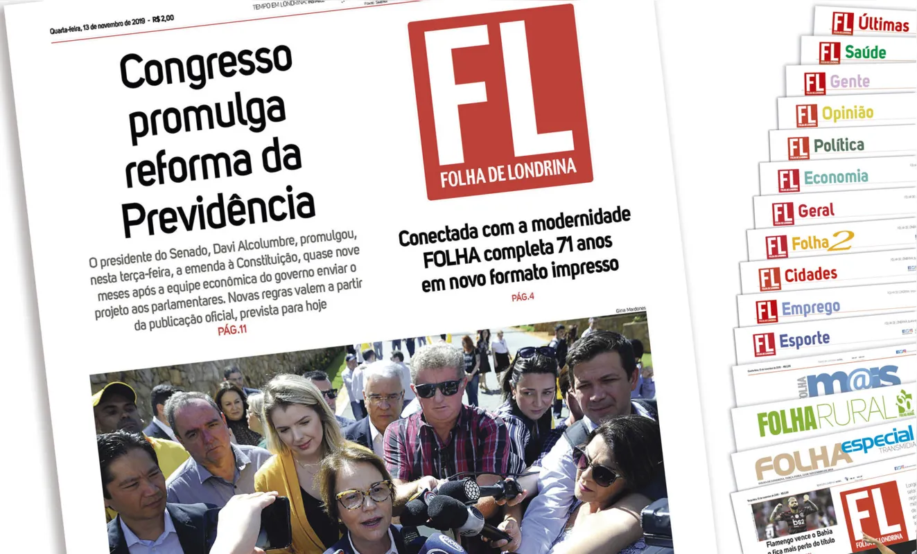 Imagem ilustrativa da imagem FOLHA inova no impresso e reforça presença multiplataforma