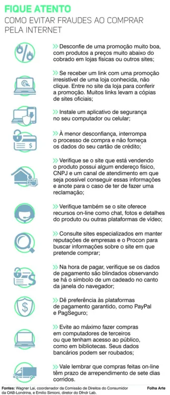 Imagem ilustrativa da imagem Fraudes virtuais crescem junto com o e-commerce