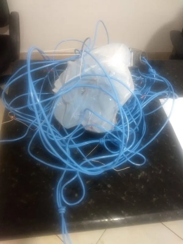 Imagem ilustrativa da imagem Homem furta fiação elétrica e é preso após mergulhar no Igapó