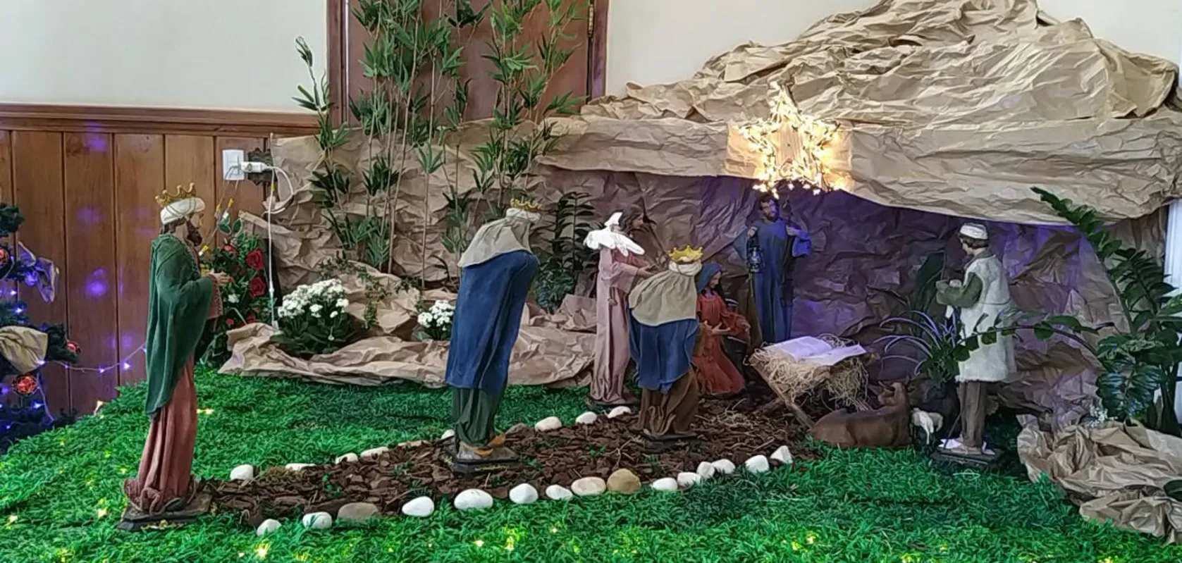 Presépio do Santuário Nossa Aparecida: vigília e missa especial 