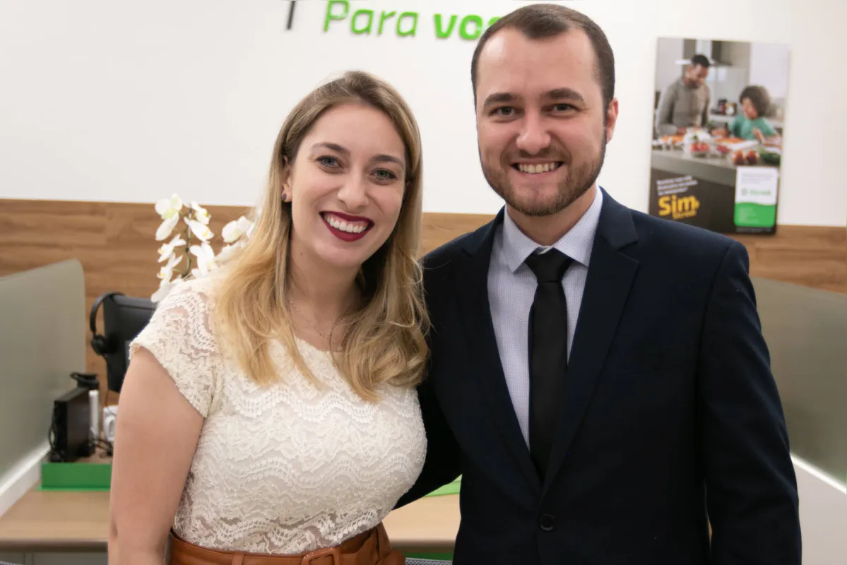 Ana Paula Molan e Lucas Dalcin