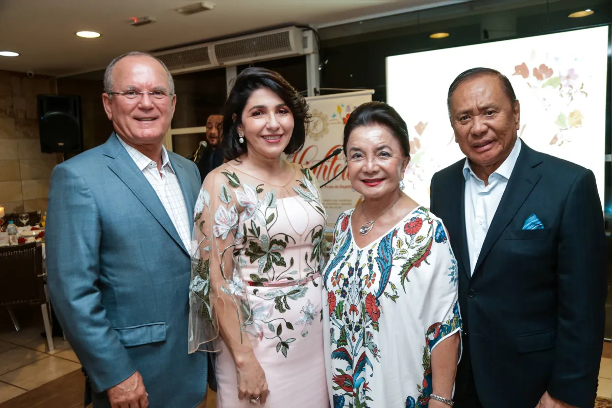 Eleazar Ferreira, Marinez Ferreira, Kimiko Yoshii e Atsushi Yoshii
