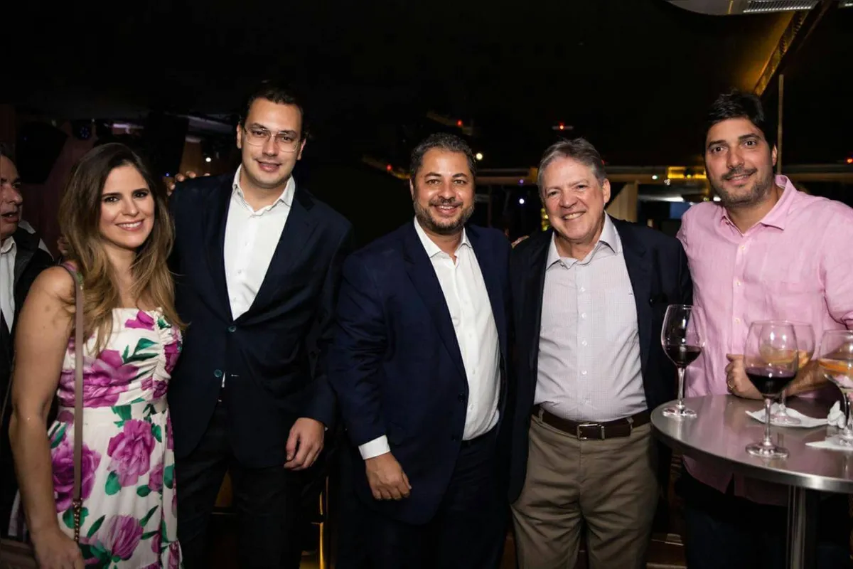 Ana Patrícia Gama, Gustavo Mitne, André Zetterman, Wagner Balera e Rafael Gama