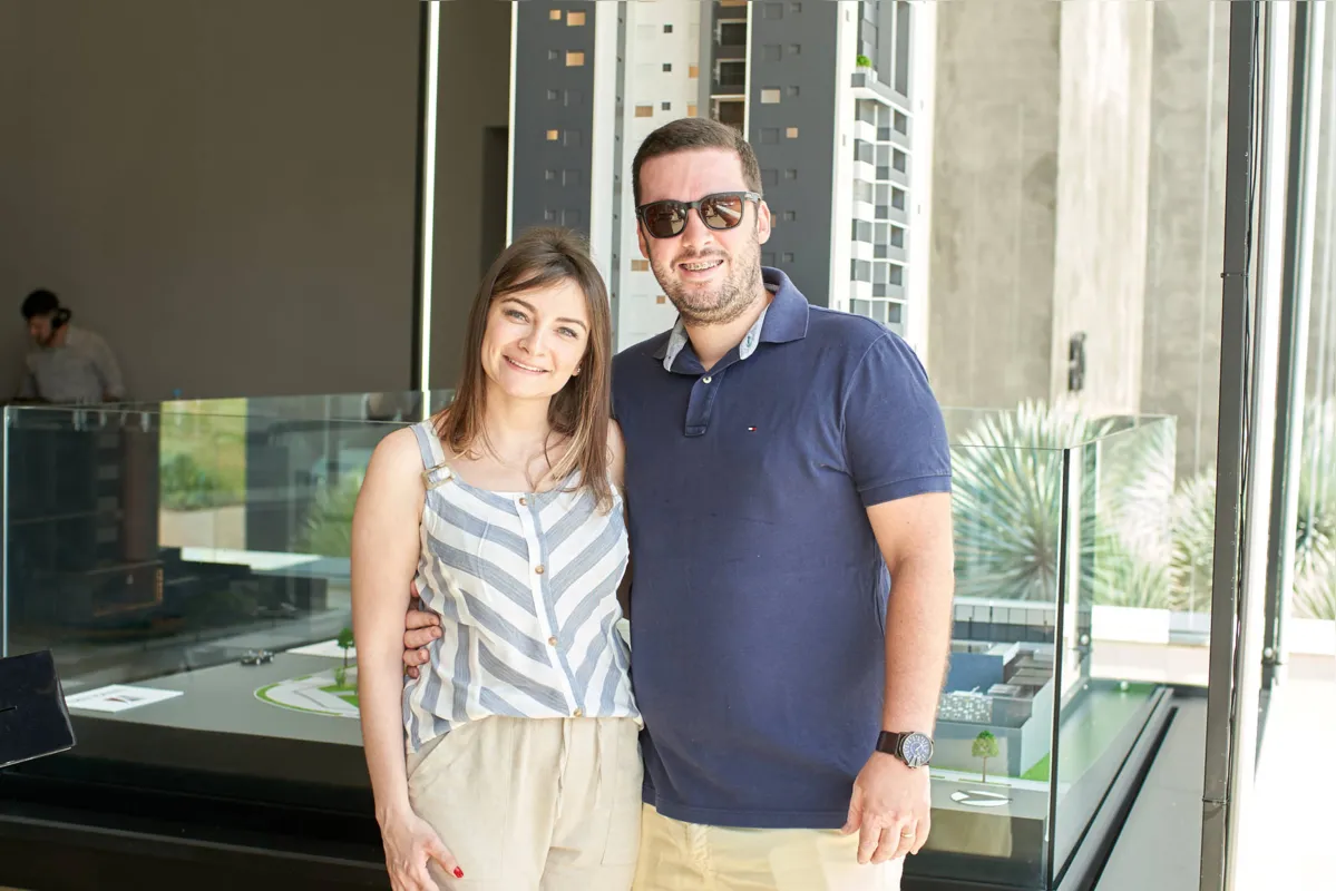 Carolina Tenório e Rafael Molina