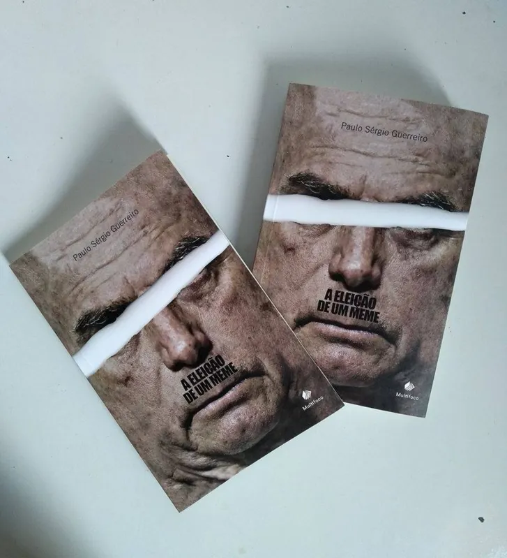 Capa do livro "A Eleição de um Meme"