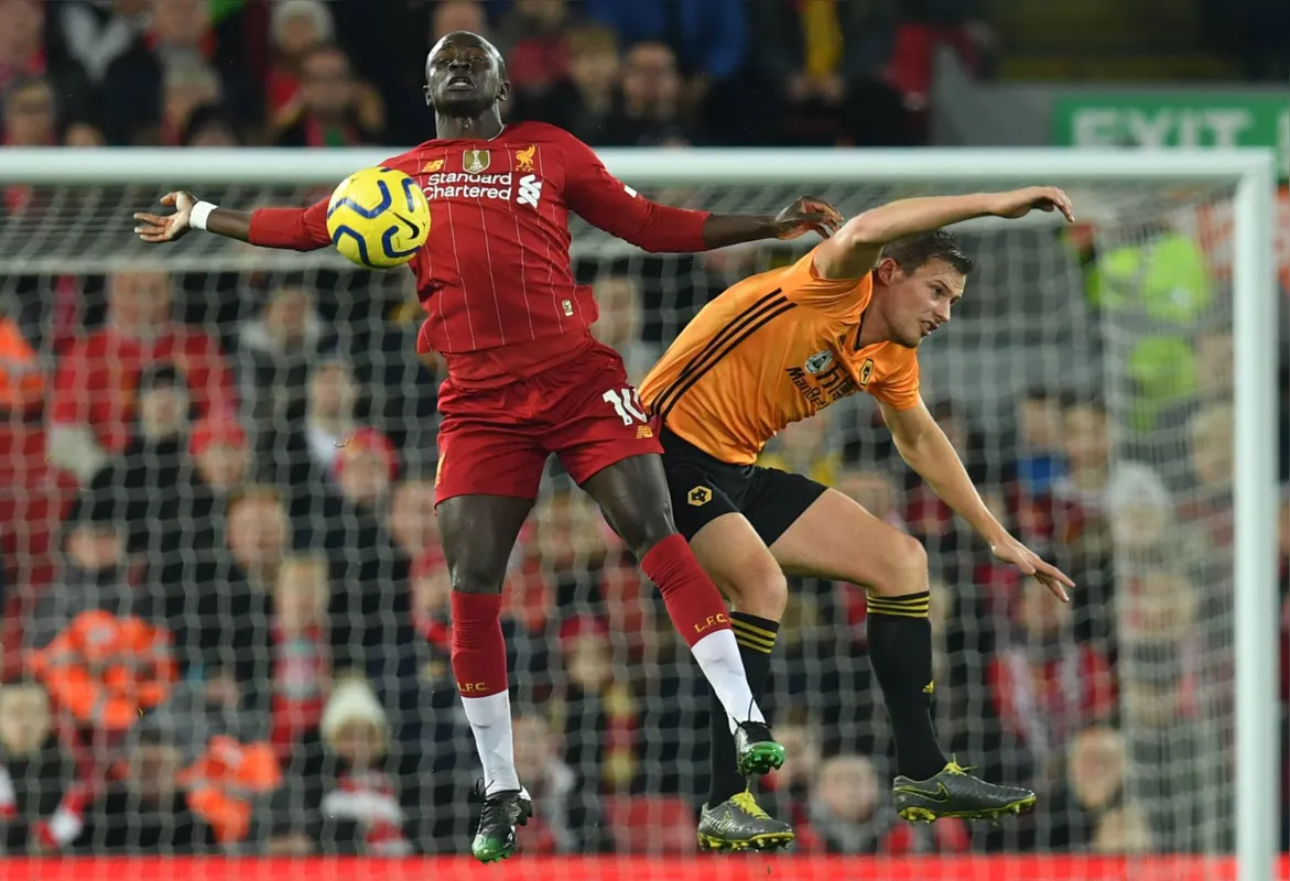 Mané marcou o gol da vitória dos Reds sobre o Wolverhampton 