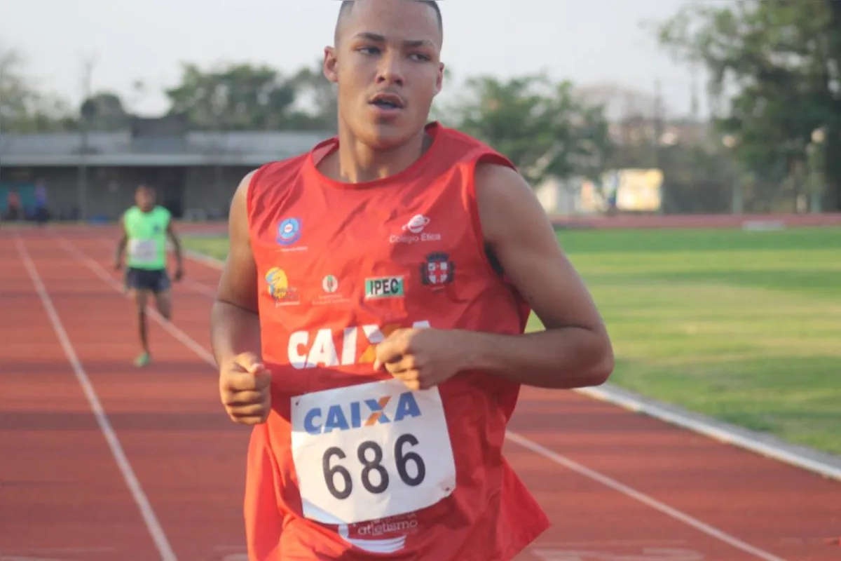 Pedro Tombolim tornou-se bicampeão dos 800 metros da competição