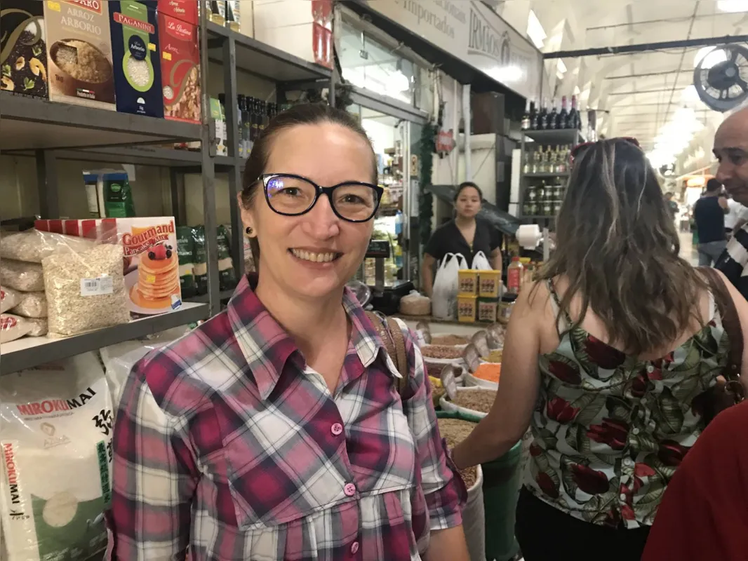Sônia Mara de Lucca comprou lentilhas para garantir a boa sorte