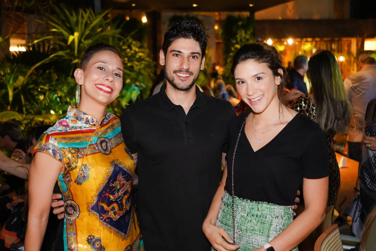 Sha Bazzo, Renan Maluf e Isabella Bordin