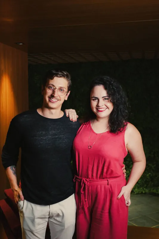 Franco Catalano e Mariana Furlani