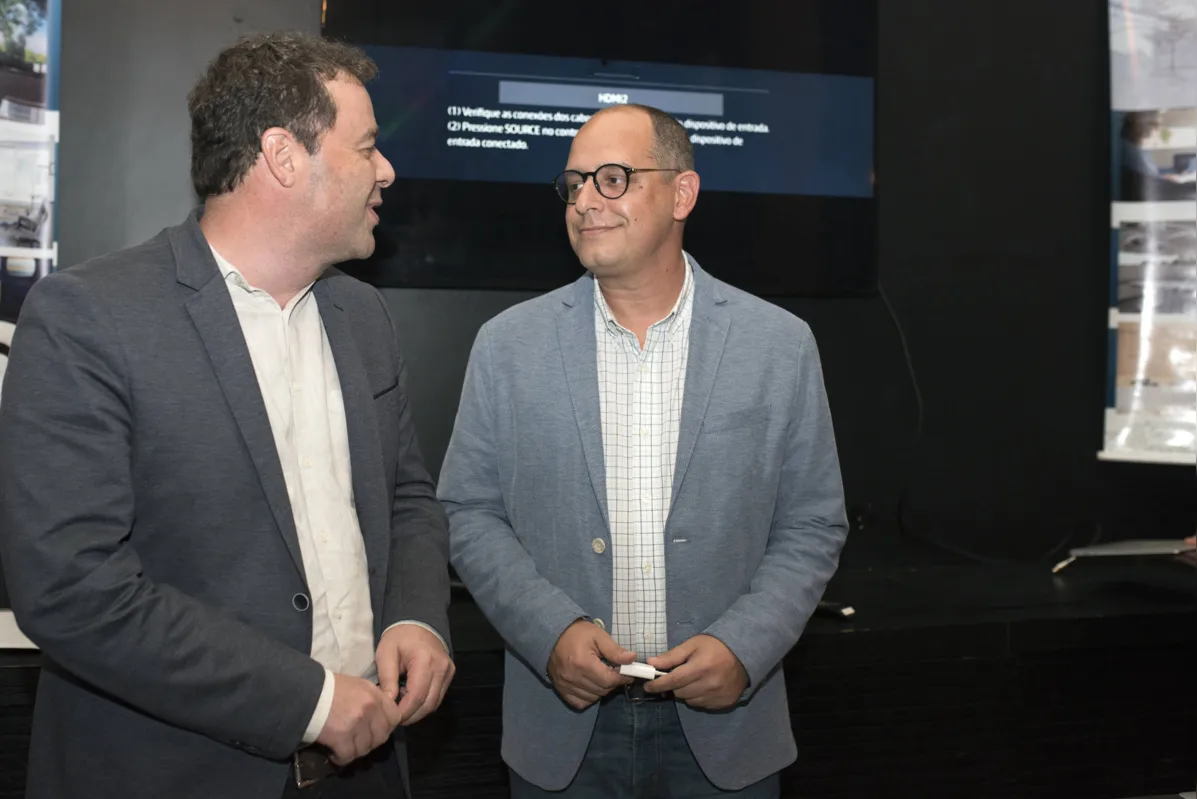 Dr. Persio Claudino e Dr. Guilherme de Palma Abrão
