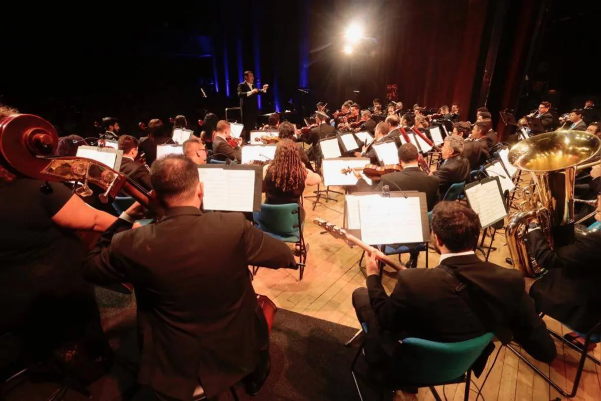 Concerto gratuito deve levar grande público à apresentação da Orquestra UniCesumar neste domingo