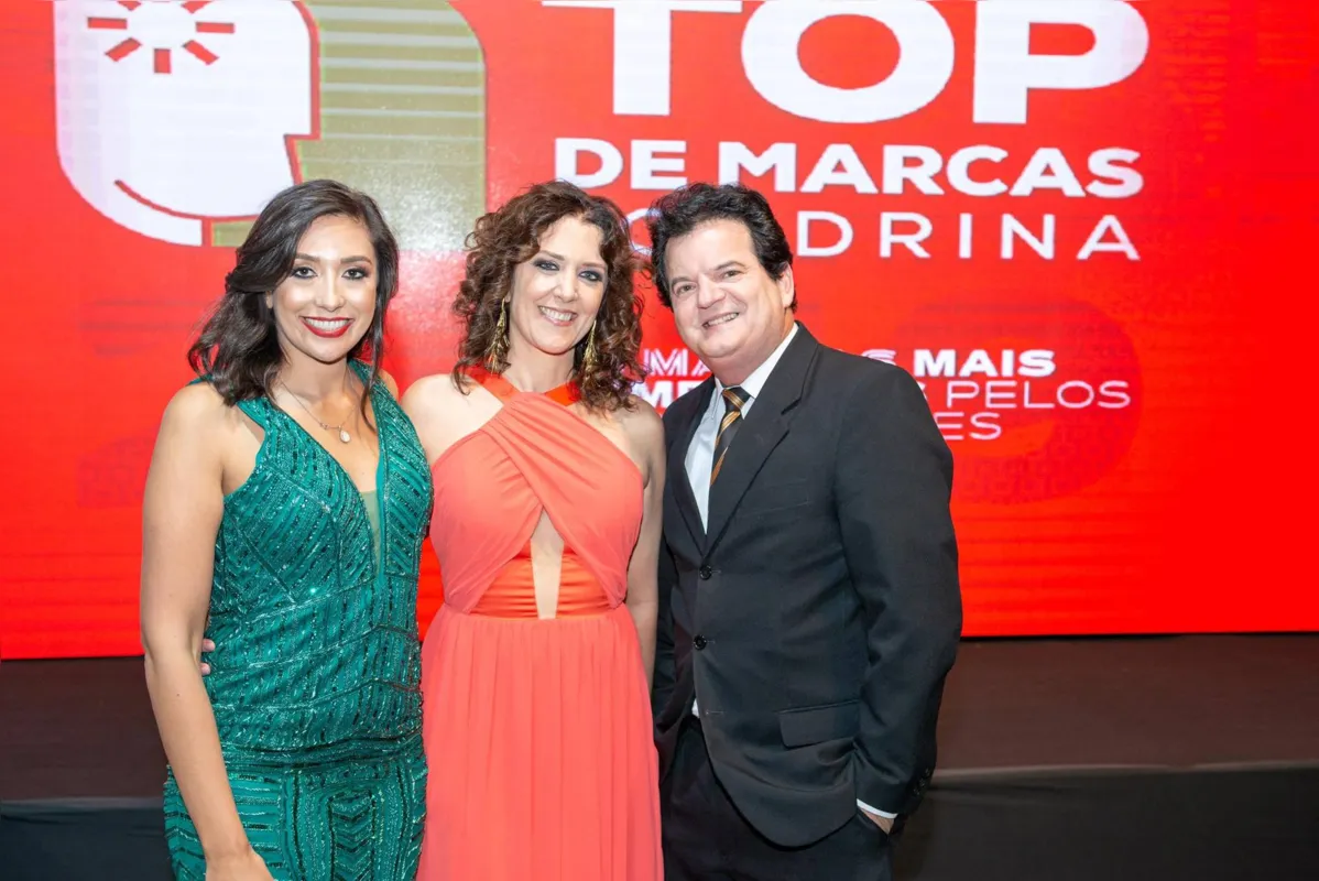 Renata Maron, Cláudia Romariz e Jeferson Inácio