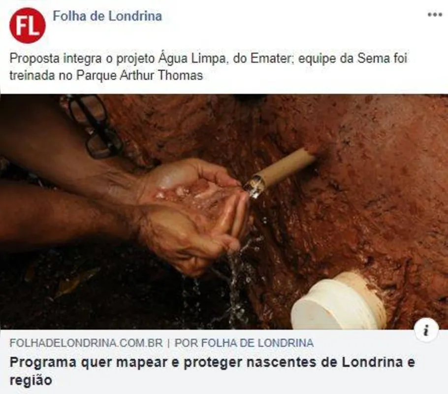 Imagem ilustrativa da imagem Qualidade da água