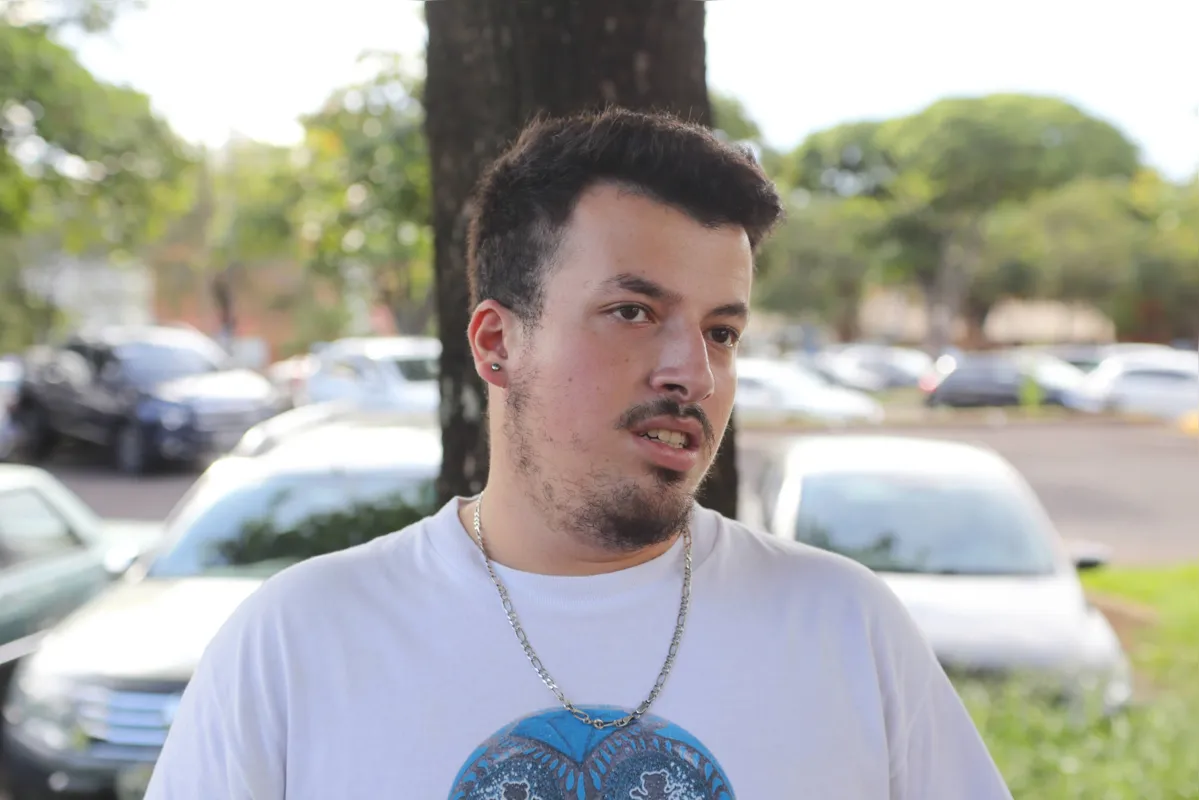 João Vitor Gonçalves Rosa fez seu terceiro vestibular, desta vez tenta uma vaga em Ciências Sociais