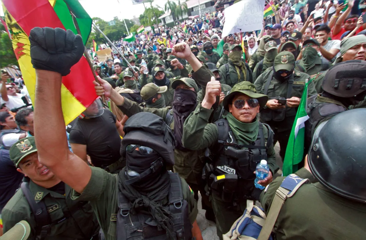Protestos intensos vinham ocorrendo na Bolívia desde as eleições de 20 de outubro