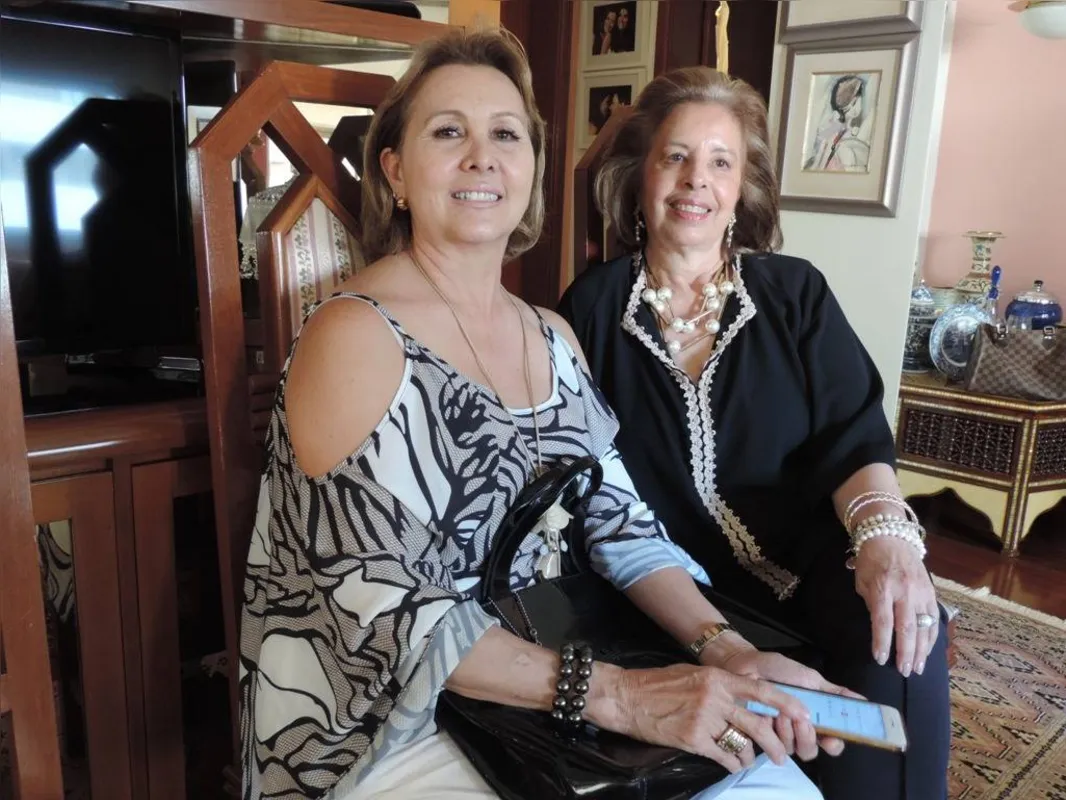 Sonia Miyamoto e Liliane Haikal