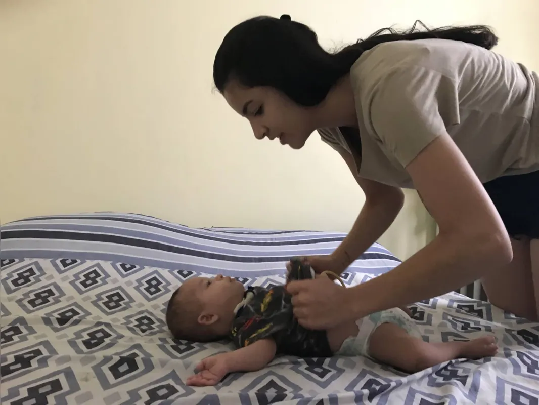 “O melhor remédio que posso dar para meu filho é amor, companheirismo e cuidado. E para aqueles que estão passando por algo semelhante, o meu recado é para que tenham fé”, diz Luana Rocha