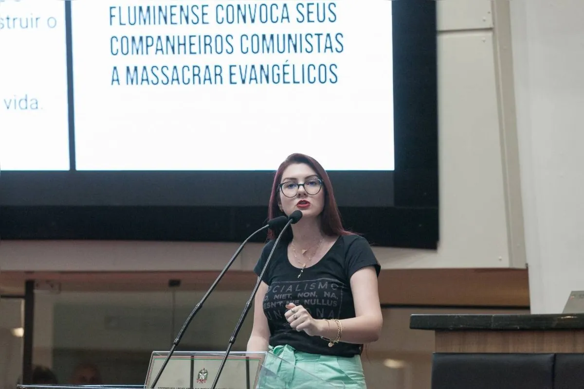 Imagem ilustrativa da imagem Uma mulher contra o comunismo