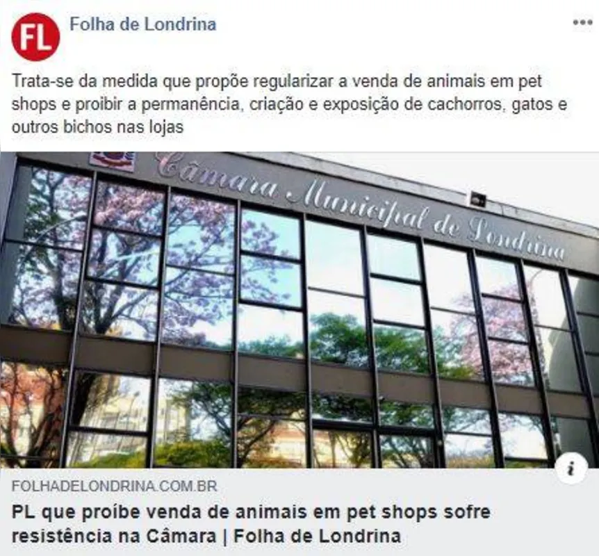 Imagem ilustrativa da imagem Venda de animais