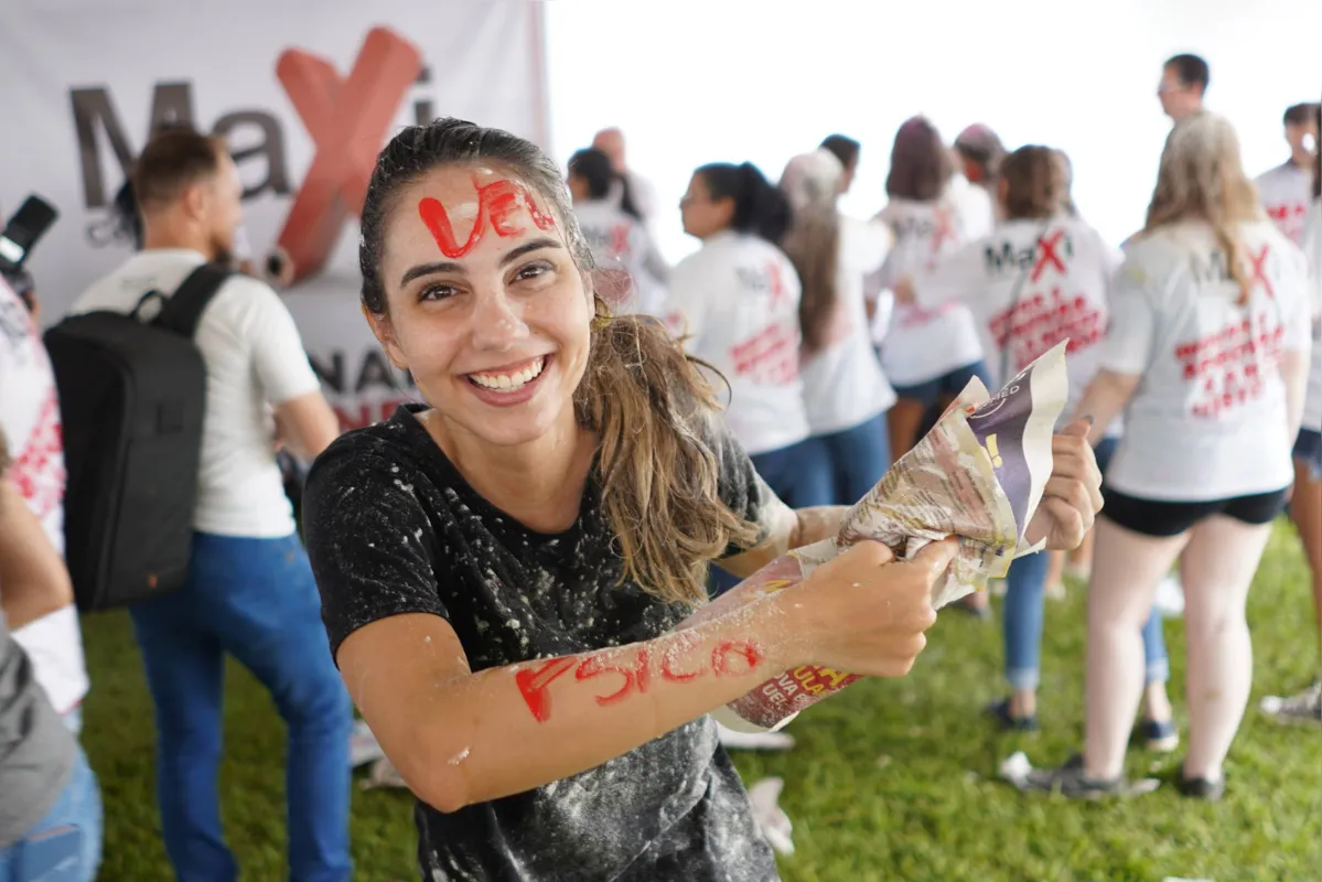 Isabela Sampaio, aprovada em Psicologia
