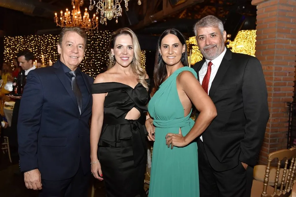 Alfredo Silva, Maria Isabel Casagrande Silva, Meire Mantovani e Sergio Barreto