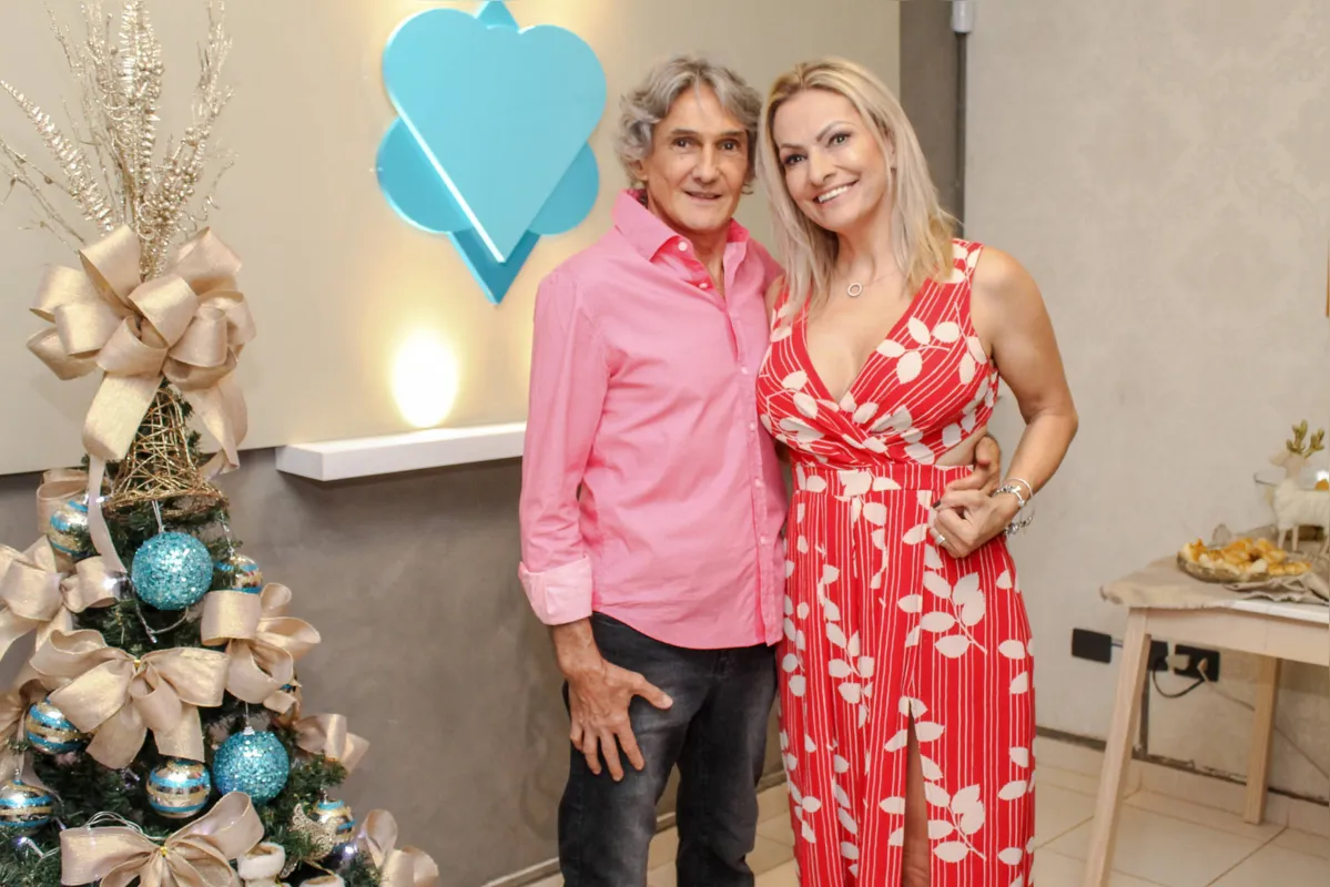 O empresário José Luiz Schietti e a Dra. Izabel Cristina