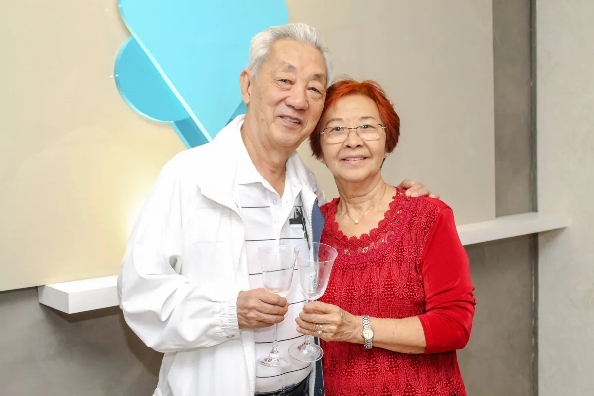 Tetsuo Nishimura e Lourdes Nishimura